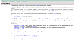 Desktop Screenshot of expiretable.fnord.se